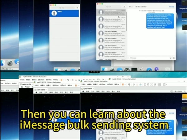 苹果iM群发系统能24小时无限运行，落地200+国家与地区!