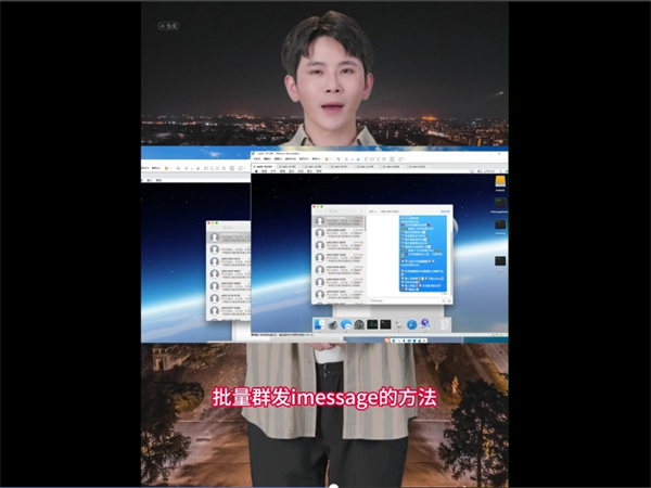 国际iMessage群发软件能无限制的向全球200+国家群发短信!